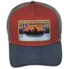 Stetson American Heritage Canoe Trucker Snapback Ball Cap 1 Stetson American Heritage Canoe Trucker Snapback Ball Cap -Novel Accessories 440529