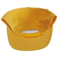 Kit MP Wool Blend Snapback Baseball Cap - Gold -Novel Accessories 441027