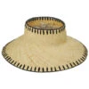 Versilia Raffia Straw Crownless Hat 2 Versilia Raffia Straw Crownless Hat -Novel Accessories 441260