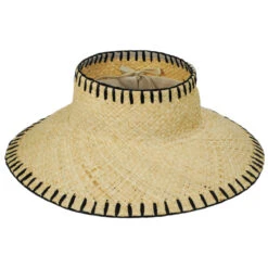 Versilia Raffia Straw Crownless Hat