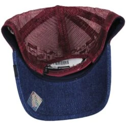 Goorin Bros Freedom Mesh Trucker Snapback Baseball Cap - Dark Denim 7 Goorin Bros Freedom Mesh Trucker Snapback Baseball Cap - Dark Denim -Novel Accessories 442121