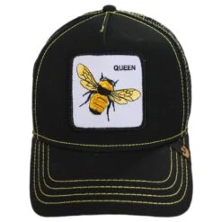 Goorin Bros Queen Bee Mesh Trucker Snapback Baseball Cap - White