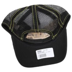 Goorin Bros Queen Bee Mesh Trucker Snapback Baseball Cap - White 7 Goorin Bros Queen Bee Mesh Trucker Snapback Baseball Cap - White -Novel Accessories 442874