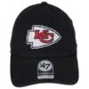 '47 BRAND Kansas City Chiefs NFL Clean Up Strapback Baseball Cap Dad Hat -Novel Accessories 443888