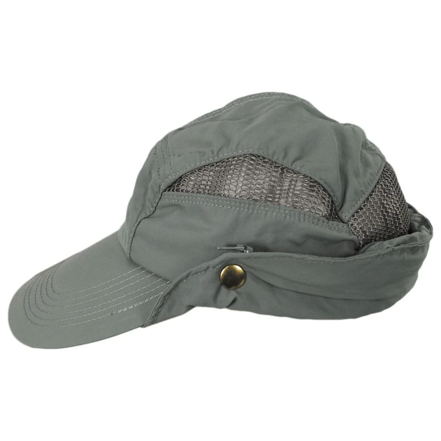 Tommy Bahama Agwe Supplex Nylon Fishing Flap Cap 4 Tommy Bahama Agwe Supplex Nylon Fishing Flap Cap - Image 2