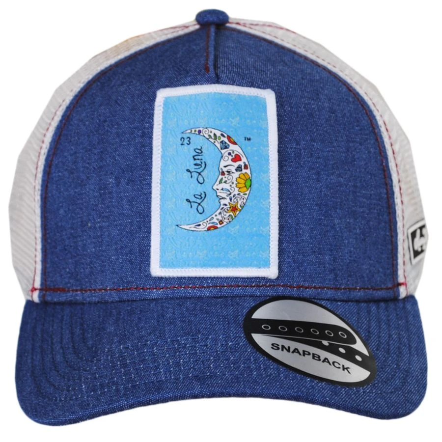 Loteria La Luna Snapback Trucker Baseball Cap 3 Loteria La Luna Snapback Trucker Baseball Cap