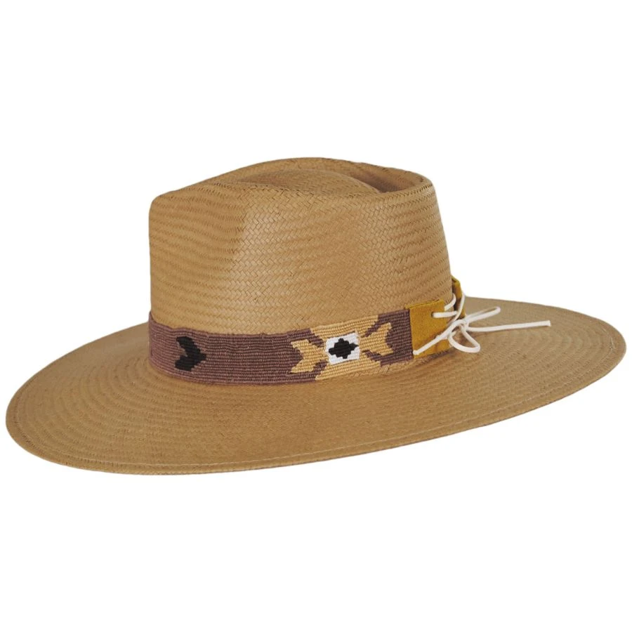 Stetson Sol Toyo Straw Fedora Hat 4 Stetson Sol Toyo Straw Fedora Hat - Image 2
