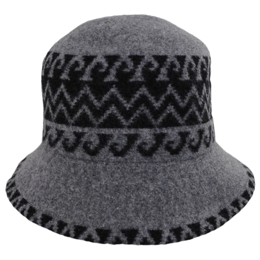 Scala Amy Boiled Wool Bucket Hat 3 Scala Amy Boiled Wool Bucket Hat