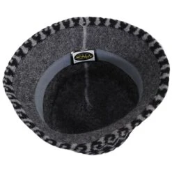 Scala Amy Boiled Wool Bucket Hat 7 Scala Amy Boiled Wool Bucket Hat -Novel Accessories 446235