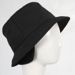 Quilted Duck Down Bucket Hat -Novel Accessories 447266