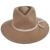 Joanna Packable Wool Felt Fedora Hat - Desert 2 Joanna Packable Wool Felt Fedora Hat - Desert -Novel Accessories 447644