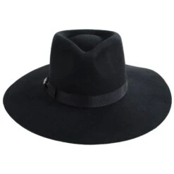 Vintage Couture Celebration Wool Felt Rancher Fedora Hat