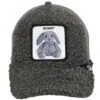 Goorin Bros Bunny Business Berber Fleece Trucker Snapback Ball Cap