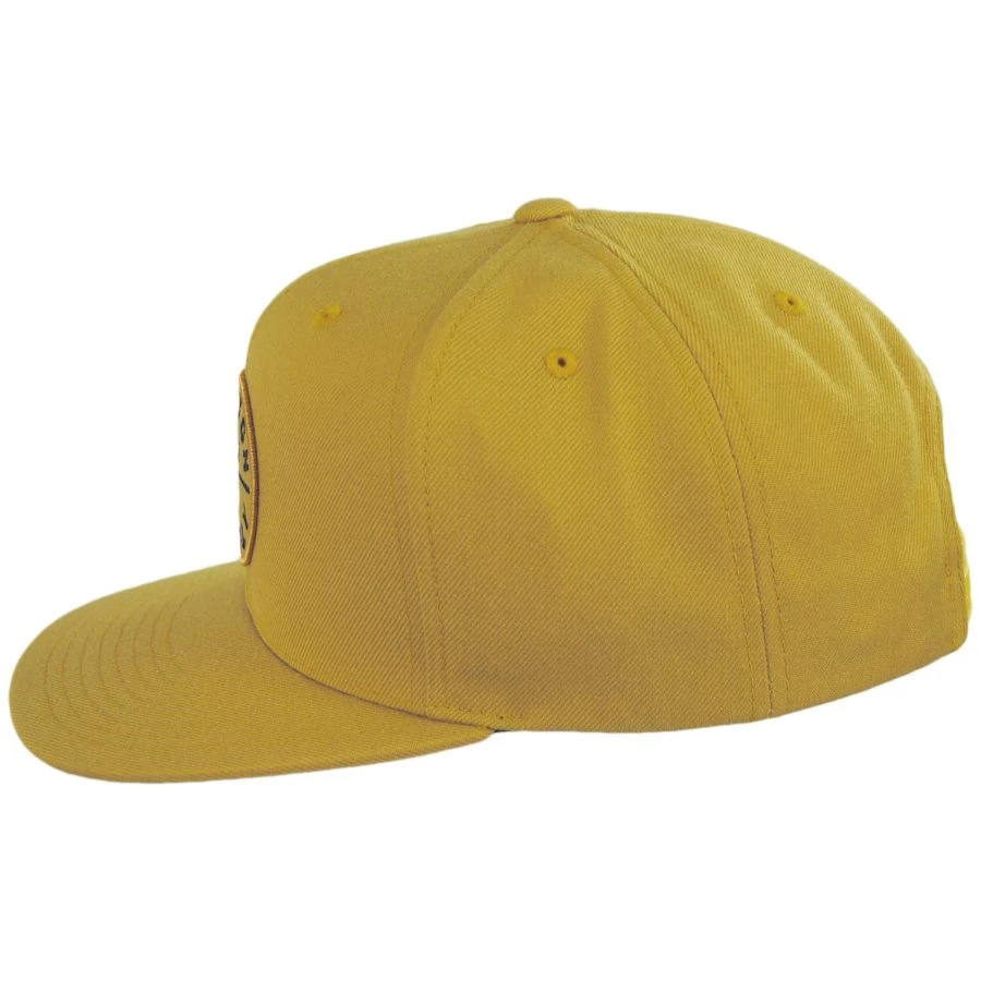 Oath III Snapback Baseball Cap - Gold 4 Oath III Snapback Baseball Cap - Gold - Image 2