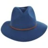 Wesley Wool Felt Floppy Fedora Hat - Teal