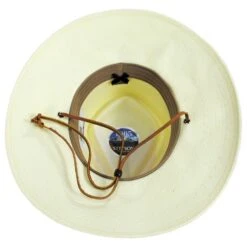 Stetson Cayuse Shantung Straw D-Crown Outback Hat 7 Stetson Cayuse Shantung Straw D-Crown Outback Hat -Novel Accessories 449588