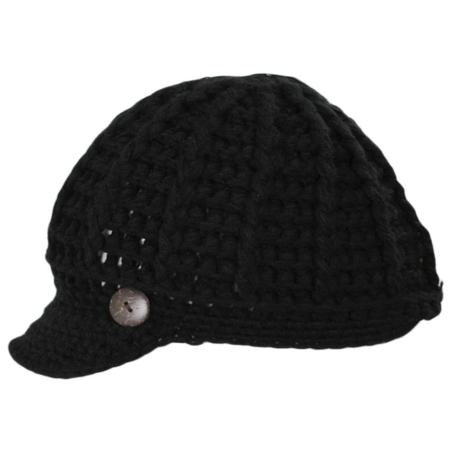 Scala Letizia Chunky Knit Radar Cap 4 Scala Letizia Chunky Knit Radar Cap - Image 2