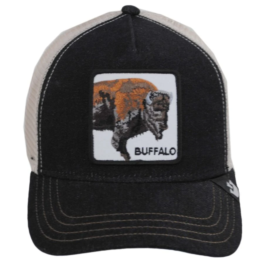 Goorin Bros Buff Mesh Trucker Snapback Baseball Cap 3 Goorin Bros Buff Mesh Trucker Snapback Baseball Cap