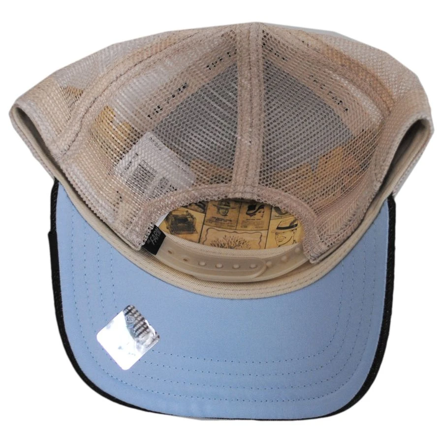 Goorin Bros Buff Mesh Trucker Snapback Baseball Cap 5 Goorin Bros Buff Mesh Trucker Snapback Baseball Cap - Image 3