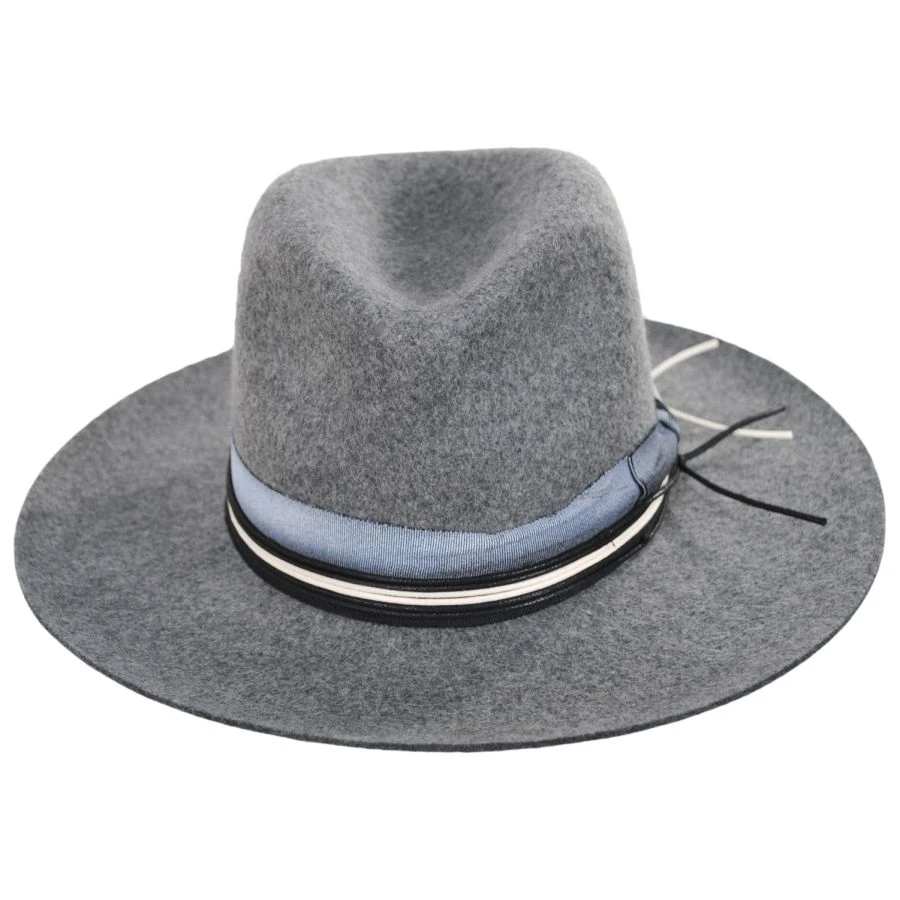 Goorin Bros Langum Wool Felt Wide Brim Fedora Hat 3 Goorin Bros Langum Wool Felt Wide Brim Fedora Hat
