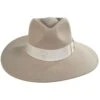 Joanna Wool Felt Fedora Hat - Fawn -Novel Accessories 455898