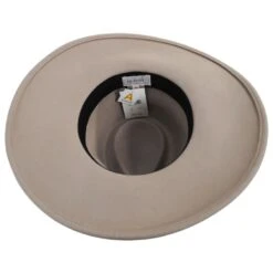 Joanna Wool Felt Fedora Hat - Fawn -Novel Accessories 455904