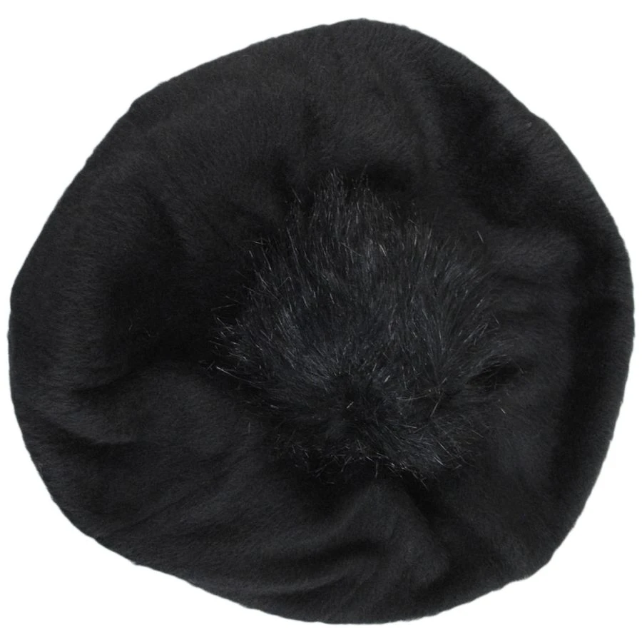 Natalie Oversized Pom Beret 3 Natalie Oversized Pom Beret