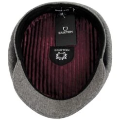 Tweed Fiddler's Cap - Gray/Charcoal -Novel Accessories 456348