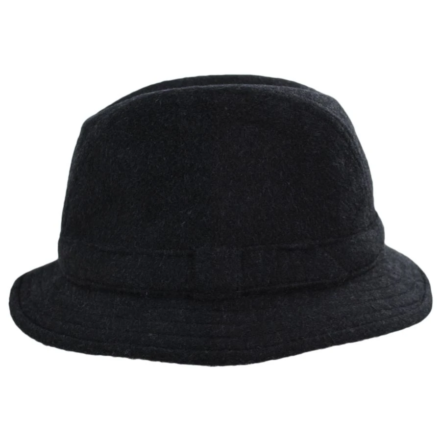 Teflon™ Shield And Melange Wool Rollable Walking Rain Hat 4 Teflon™ Shield And Melange Wool Rollable Walking Rain Hat - Image 2