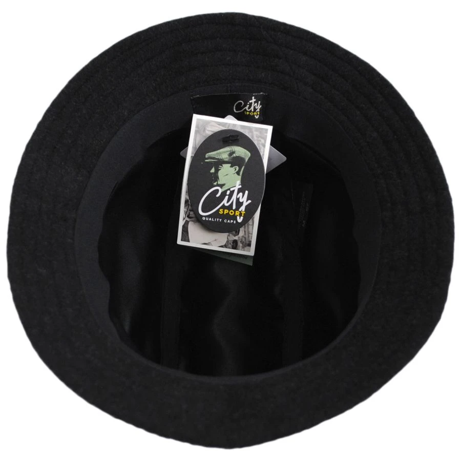 Teflon™ Shield And Melange Wool Rollable Walking Rain Hat 5 Teflon™ Shield And Melange Wool Rollable Walking Rain Hat - Image 3