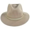 Messer Wool Felt Fedora Hat - Fawn
