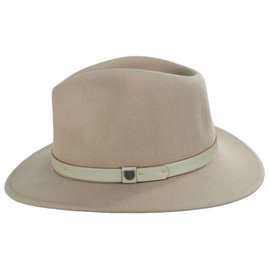 Messer Wool Felt Fedora Hat - Fawn 4 Messer Wool Felt Fedora Hat - Fawn - Image 2