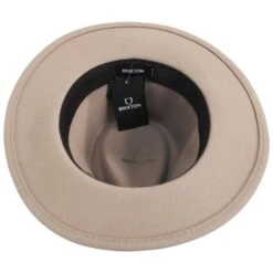 Messer Wool Felt Fedora Hat - Fawn 7 Messer Wool Felt Fedora Hat - Fawn -Novel Accessories 456513