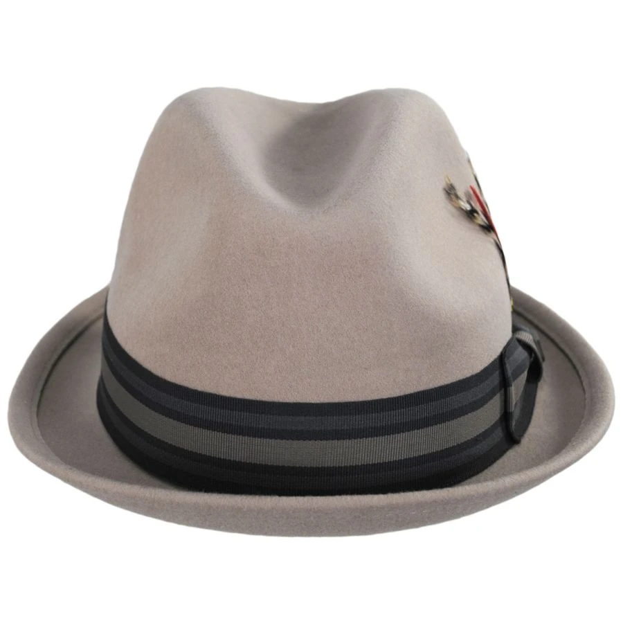 Gain Wool Felt Fedora Hat 3 Gain Wool Felt Fedora Hat