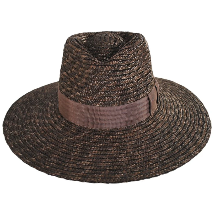 Joanna Wheat Straw Fedora Hat - Desert 3 Joanna Wheat Straw Fedora Hat - Desert