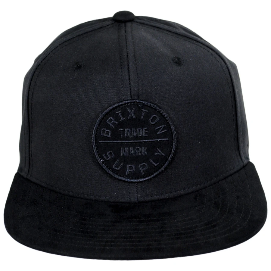 Oath III Snapback Baseball Cap - Black 3 Oath III Snapback Baseball Cap - Black
