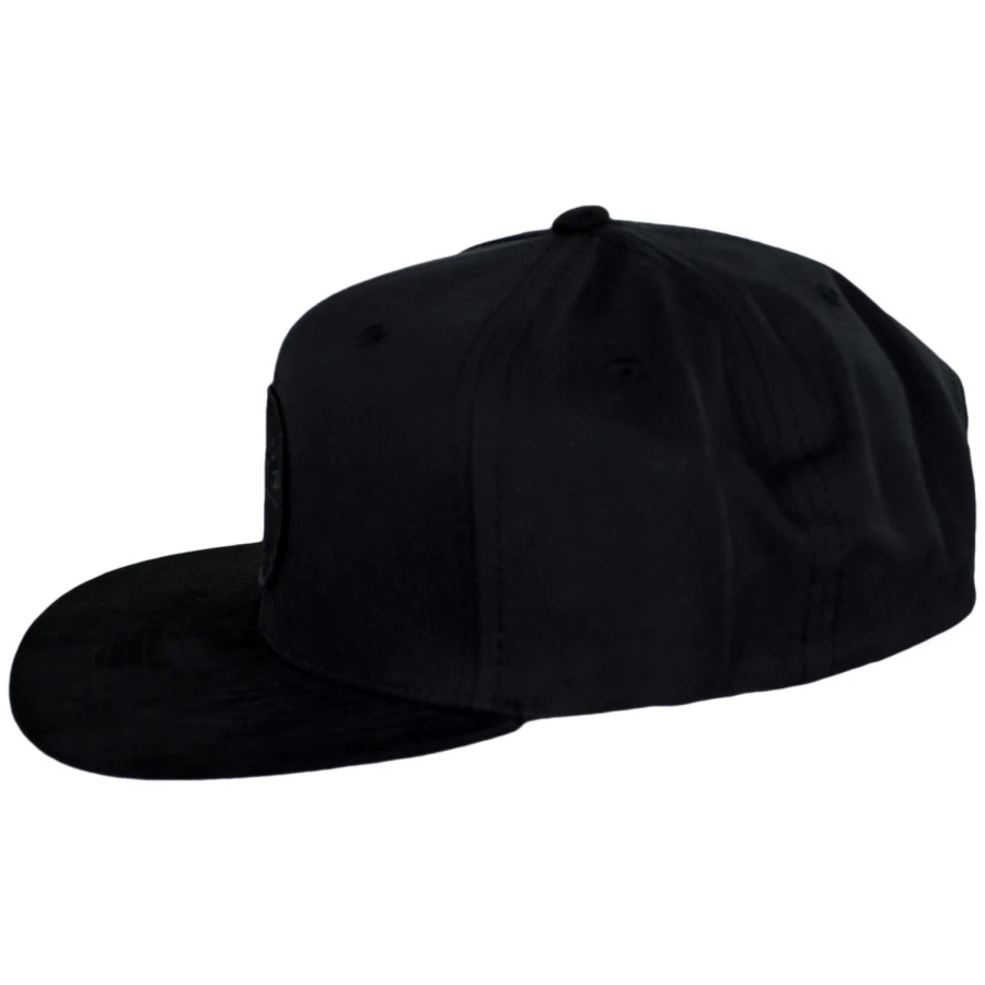 Oath III Snapback Baseball Cap - Black 4 Oath III Snapback Baseball Cap - Black - Image 2