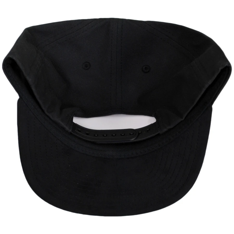 Oath III Snapback Baseball Cap - Black 5 Oath III Snapback Baseball Cap - Black - Image 3