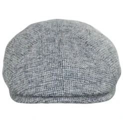 Bailey Brune Houndstooth Wool Newboy Cap