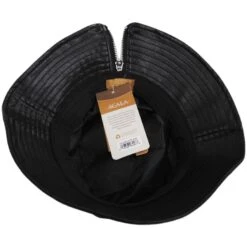 Scala Sylvie Vegan Leather Bucket Hat -Novel Accessories 459021