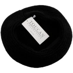 Rib Knit Wool Blend Beret -Novel Accessories 459543