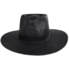 Vintage Couture Carolina Toyo Straw Fedora Hat