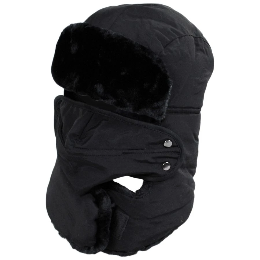 Birch Removable Face Shield Trooper Cap 3 Birch Removable Face Shield Trooper Cap