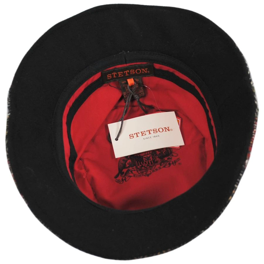 Stetson Kent Wool Blend Patchwork Bucket Hat 5 Stetson Kent Wool Blend Patchwork Bucket Hat - Image 3
