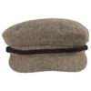 Herringbone Wool Blend Fiddler Cap -Novel Accessories 460802
