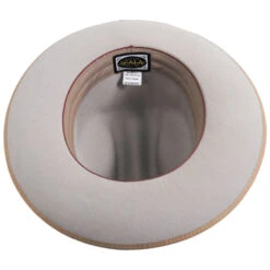 Scala Zamora Wool Felt Cattleman Western Hat - Silverbelly 7 Scala Zamora Wool Felt Cattleman Western Hat - Silverbelly -Novel Accessories 460892