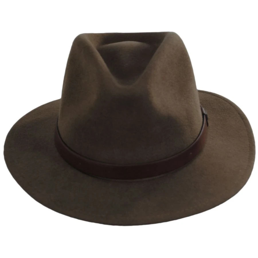 Messer Wool Felt Fedora Hat 3 Messer Wool Felt Fedora Hat
