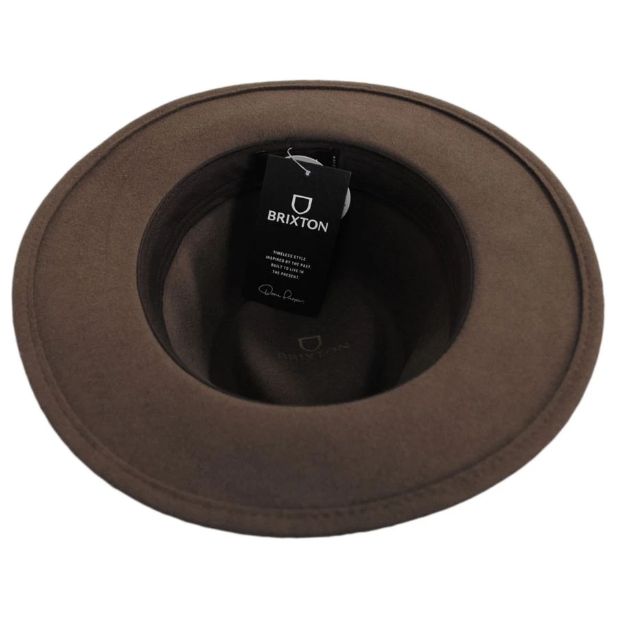 Messer Wool Felt Fedora Hat 5 Messer Wool Felt Fedora Hat - Image 3