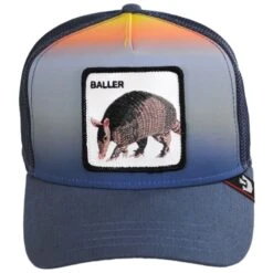 Goorin Bros Balladillo Armadillo Mesh Trucker Snapback Baseball Cap