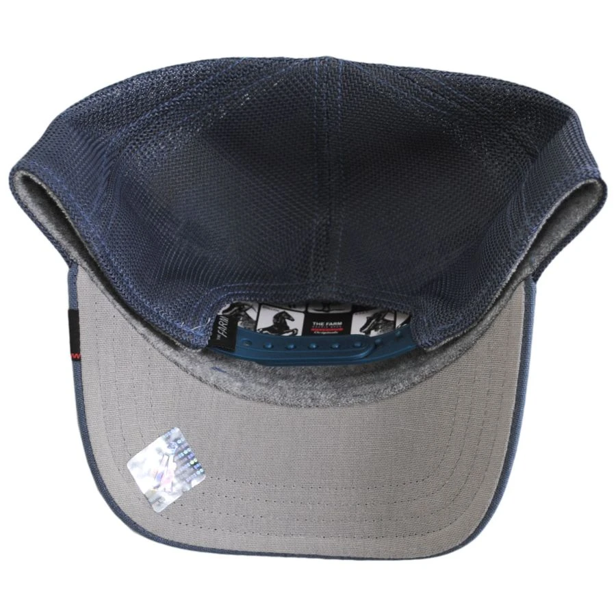 Goorin Bros Balladillo Armadillo Mesh Trucker Snapback Baseball Cap 5 Goorin Bros Balladillo Armadillo Mesh Trucker Snapback Baseball Cap - Image 3